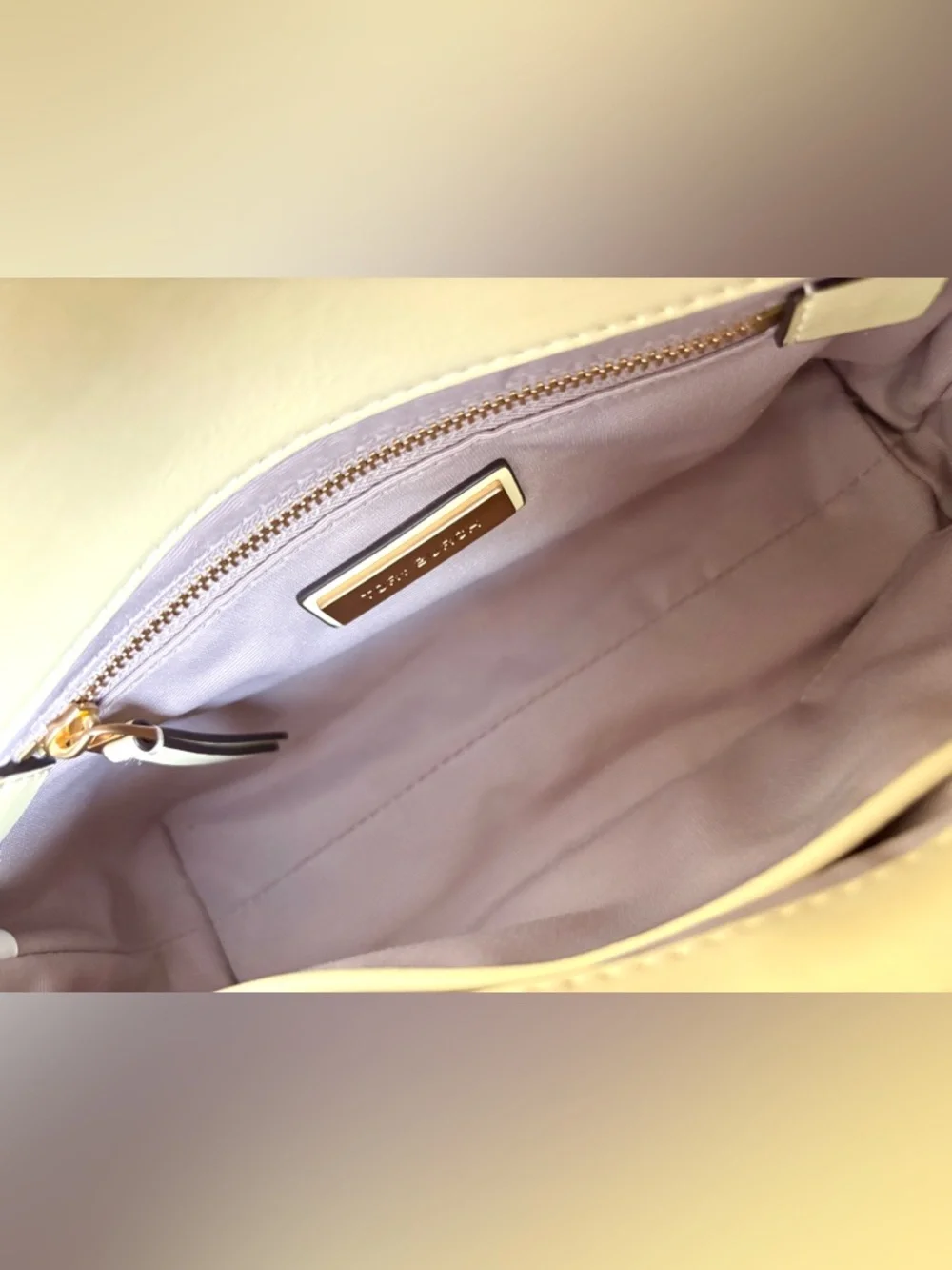 New Tory Burch Kira Small Diamond Quilt Convertible Shoulder Bag Pastel Yellow